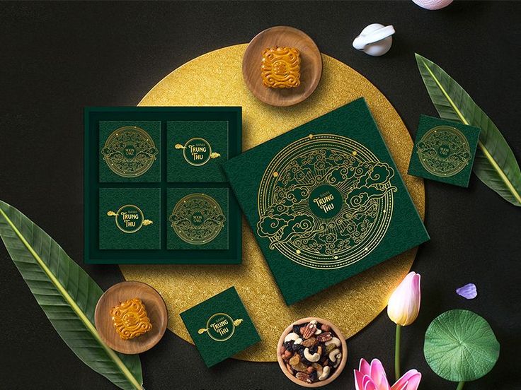 Thiết kế bao bì hộp bánh Trung Thu ấn tượng, tỉ mỉ từng chi tiết Thiết kế bao bì hộp bánh Trung Thu ấn tượng, tỉ mỉ từng chi tiết