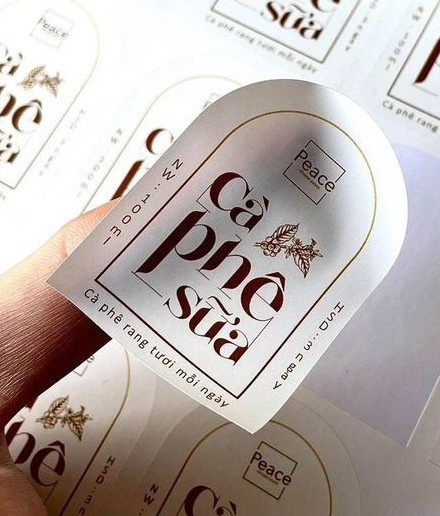 Tem nhãn thực phẩm in tại Smart Print – bền màu, rõ nét, đạt tiêu chuẩn đóng gói